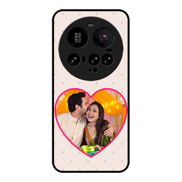 Xiaomi 15 Ultra 5G Custom Glass Phone Case - Heart Shape Design Xiaomi 15 Ultra 5G Custom Glass Phone Case - Heart Shape Design