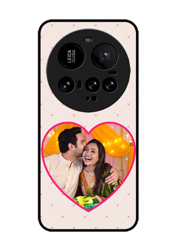 Xiaomi 15 Ultra 5G Custom Glass Phone Case - Heart Shape Design