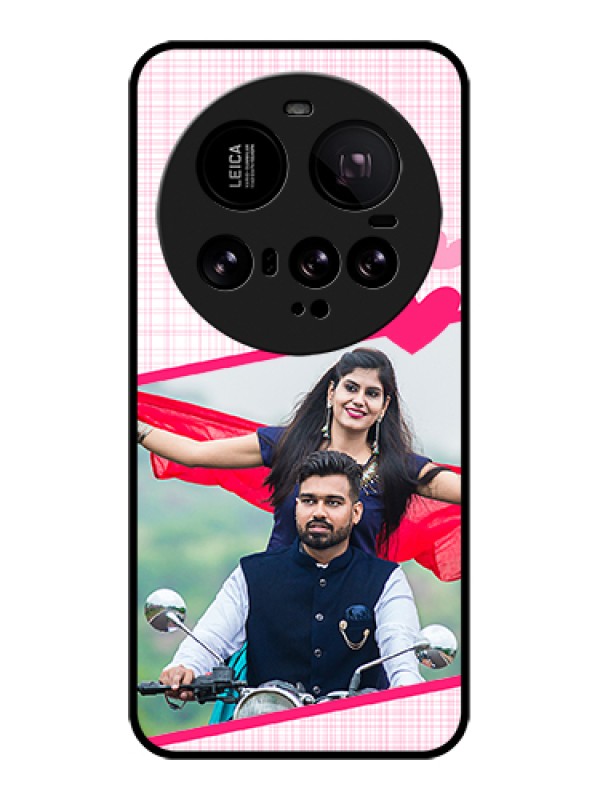 Custom Xiaomi 15 Ultra 5G Custom Glass Phone Case - Love Shape Heart Design