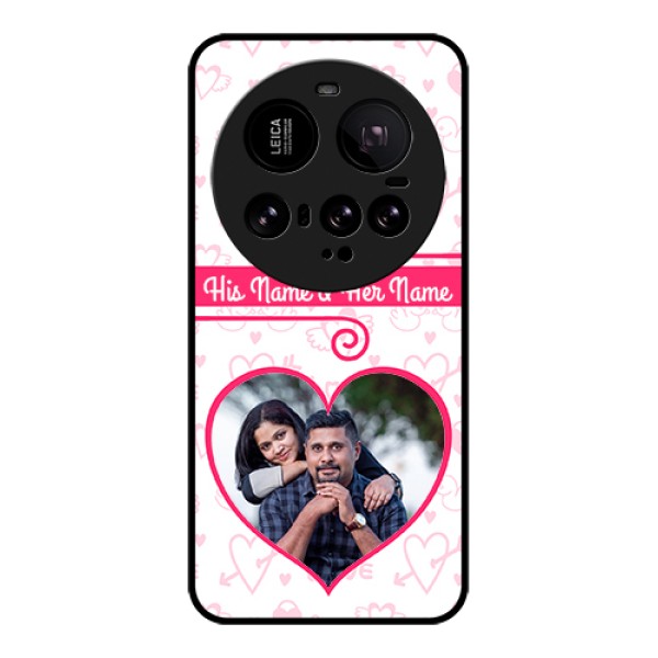 Xiaomi 15 Ultra 5G Custom Glass Phone Case - Heart Shape Love Design Xiaomi 15 Ultra 5G Custom Glass Phone Case - Heart Shape Love Design