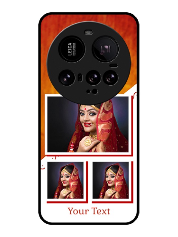 Custom Xiaomi 15 Ultra 5G Custom Glass Phone Case - Wedding Memories Design