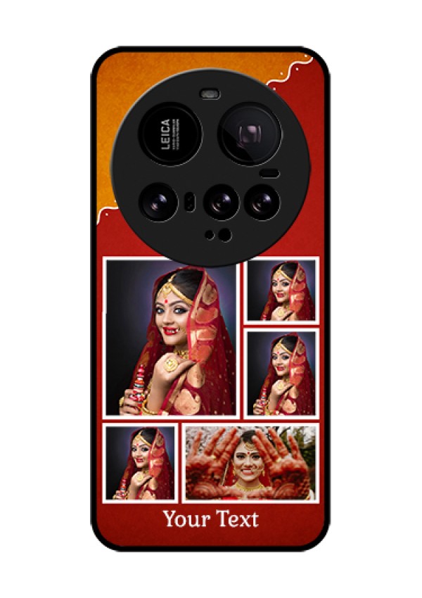 Xiaomi 15 Ultra 5G Custom Glass Phone Case - Wedding Pic Upload Design