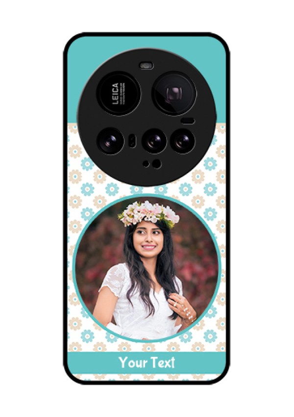 Xiaomi 15 Ultra 5G Custom Glass Phone Case - Beautiful Flowers Design