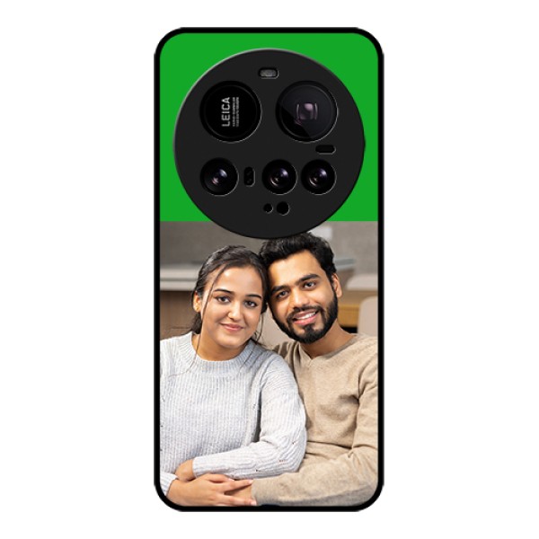 Xiaomi 15 Ultra 5G Custom Glass Phone Case - Green Pattern Design