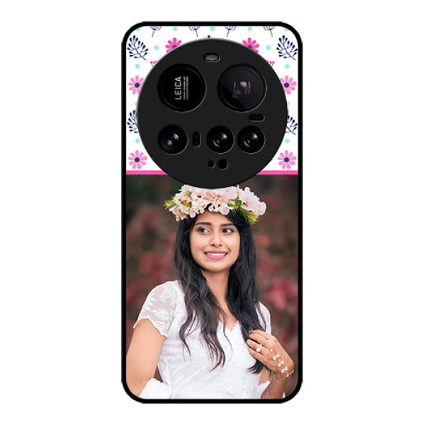 Xiaomi 15 Ultra 5G Custom Glass Phone Case - Colorful Flower Design Xiaomi 15 Ultra 5G Custom Glass Phone Case - Colorful Flower Design