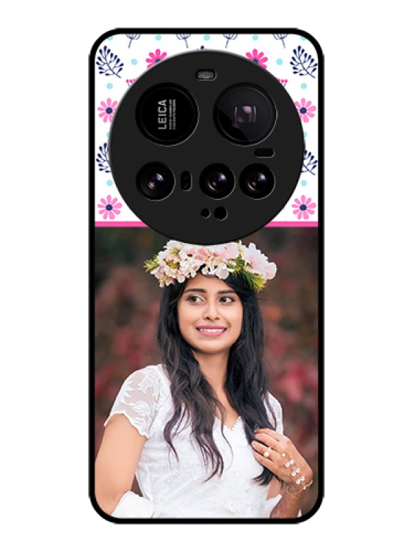 Custom Xiaomi 15 Ultra 5G Custom Glass Phone Case - Colorful Flower Design