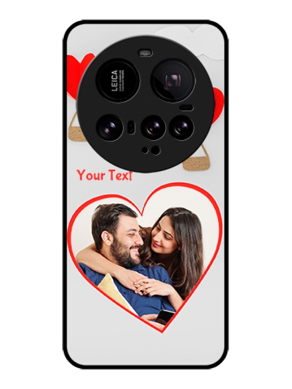 Custom Xiaomi 15 Ultra 5G Custom Glass Phone Case - Parachute Love Design