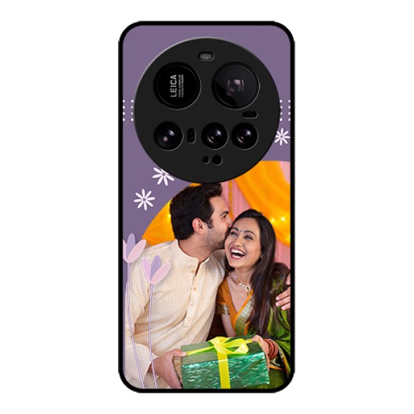 Xiaomi 15 Ultra 5G Custom Glass Phone Case - Lavender Flowers Design Xiaomi 15 Ultra 5G Custom Glass Phone Case - Lavender Flowers Design