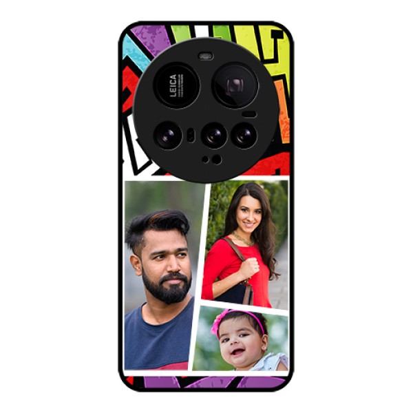 Xiaomi 15 Ultra 5G Custom Glass Phone Case - Graffiti Pattern Design