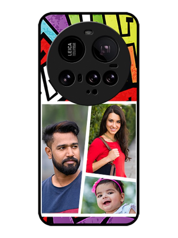 Custom Xiaomi 15 Ultra 5G Custom Glass Phone Case - Graffiti Pattern Design