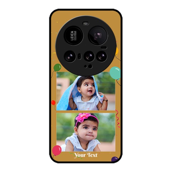 Xiaomi 15 Ultra 5G Custom Glass Phone Case - Image Holder With Birthday Celebrations Design