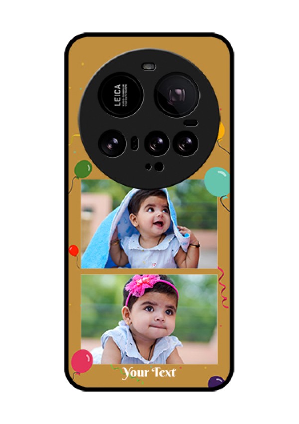 Xiaomi 15 Ultra 5G Custom Glass Phone Case - Image Holder With Birthday Celebrations Design