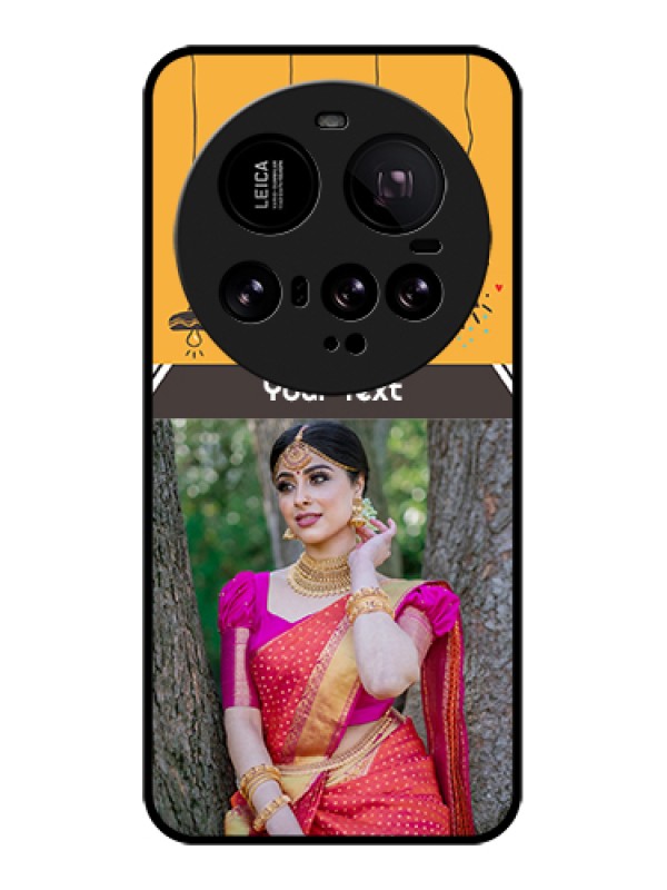 Custom Xiaomi 15 Ultra 5G Custom Glass Phone Case - With Family Picture And Icons