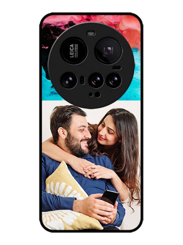 Custom Xiaomi 15 Ultra 5G Custom Glass Phone Case - Quote With Acrylic Painting Design