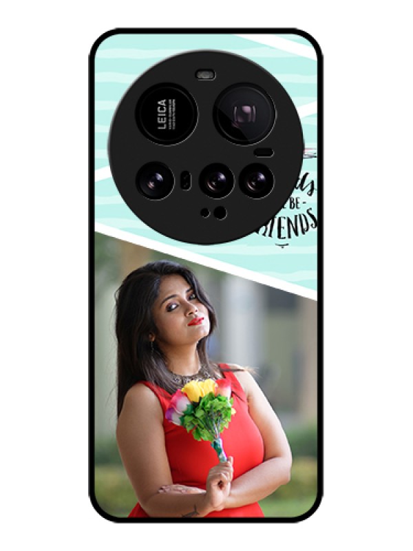 Custom Xiaomi 15 Ultra 5G Custom Glass Phone Case - Friends Picture Icon Design
