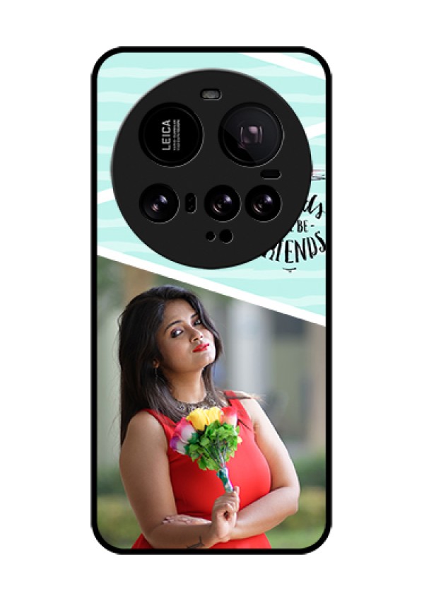 Xiaomi 15 Ultra 5G Custom Glass Phone Case - Friends Picture Icon Design