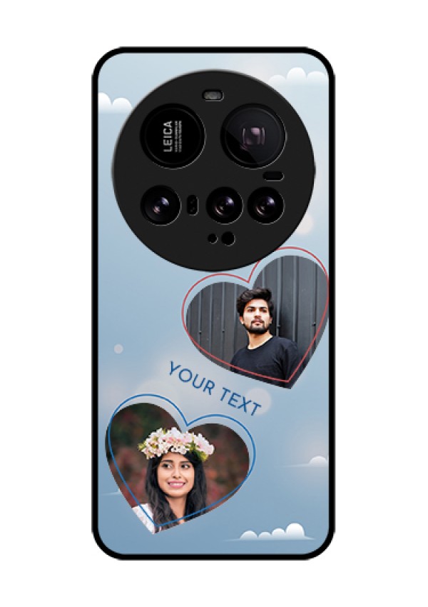 Xiaomi 15 Ultra 5G Custom Glass Phone Case - Blue Color Couple Design