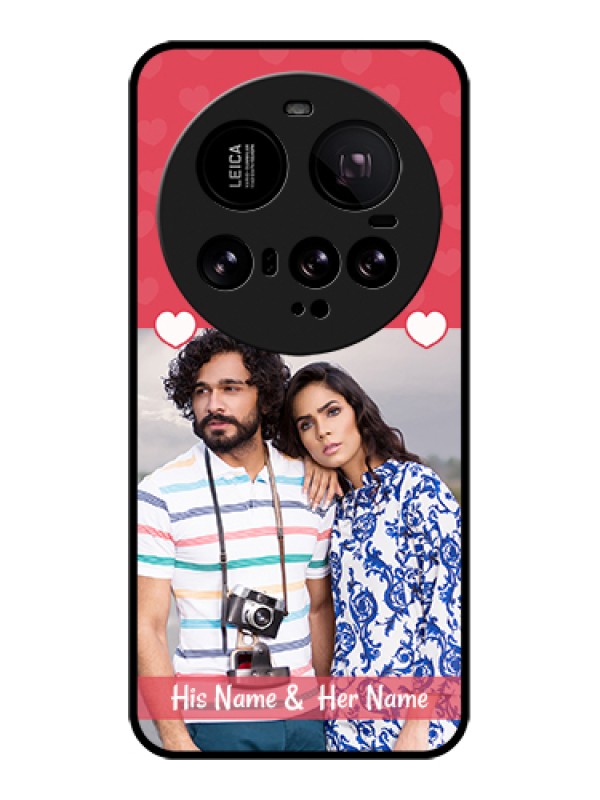 Custom Xiaomi 15 Ultra 5G Custom Glass Phone Case - Simple Love Design