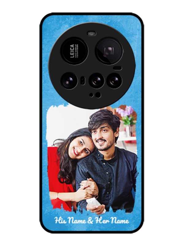 Custom Xiaomi 15 Ultra 5G Custom Glass Phone Case - Blue Color Vintage Design
