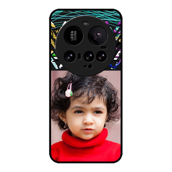 Xiaomi 15 Ultra 5G Custom Glass Phone Case - Neon Abstract Design