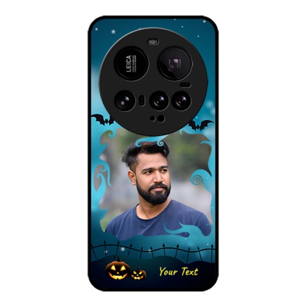 Xiaomi 15 Ultra 5G Custom Glass Phone Case - Halloween Frame Design
