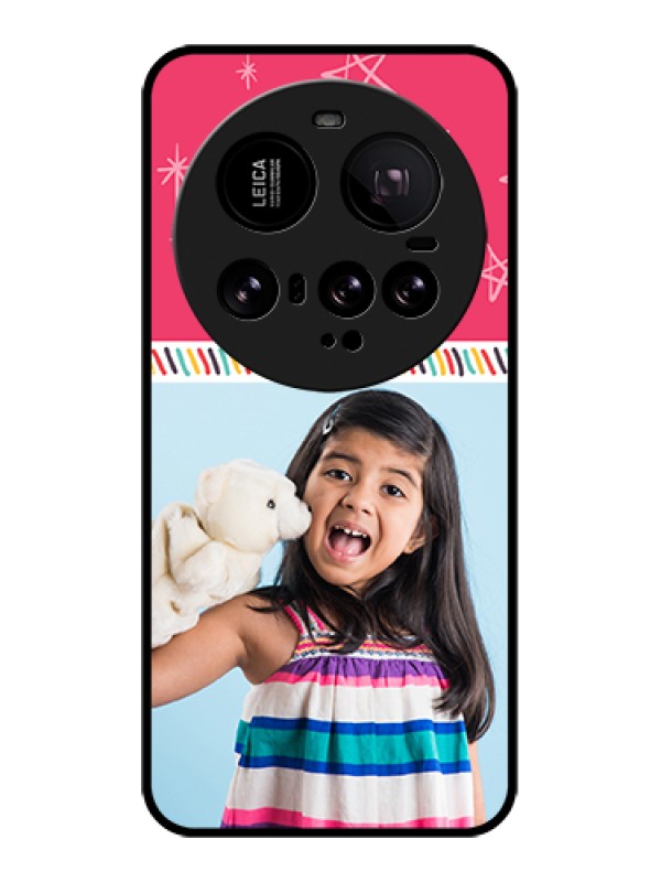 Custom Xiaomi 15 Ultra 5G Custom Glass Phone Case - Line Art Design