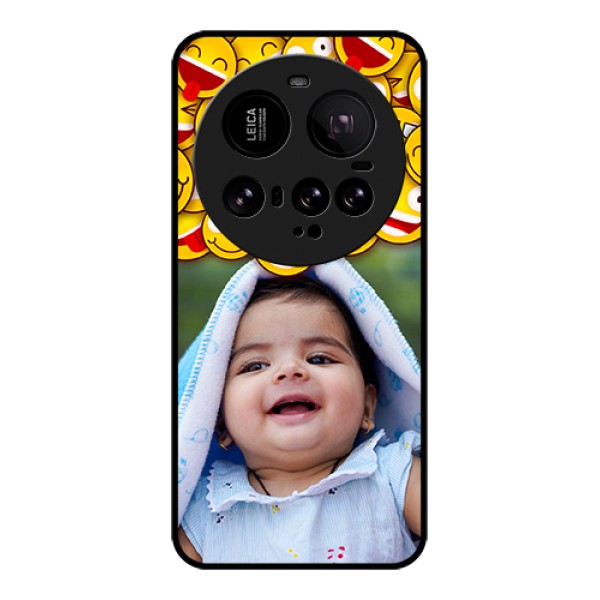 Xiaomi 15 Ultra 5G Custom Glass Phone Case - With Smiley Emoji Design