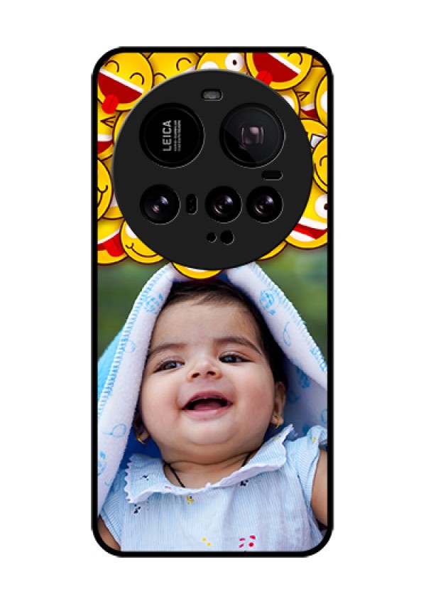 Xiaomi 15 Ultra 5G Custom Glass Phone Case - With Smiley Emoji Design