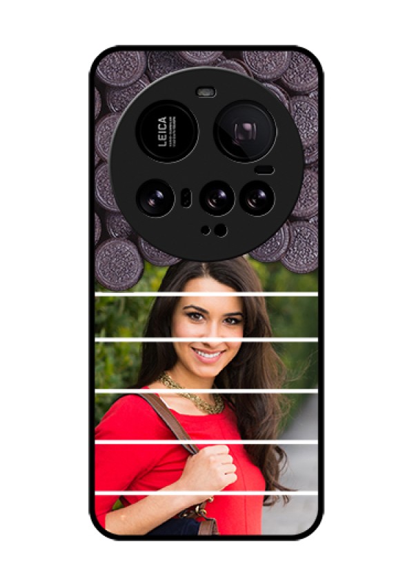 Xiaomi 15 Ultra 5G Custom Glass Phone Case - With Oreo Biscuit Design