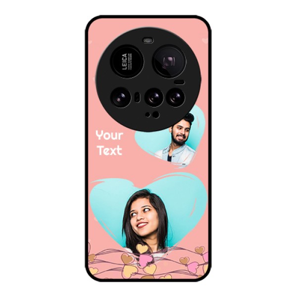 Xiaomi 15 Ultra 5G Custom Glass Phone Case - Love Doodle Design Xiaomi 15 Ultra 5G Custom Glass Phone Case - Love Doodle Design