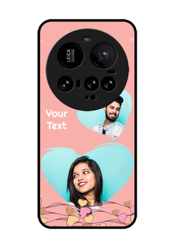 Xiaomi 15 Ultra 5G Custom Glass Phone Case - Love Doodle Design