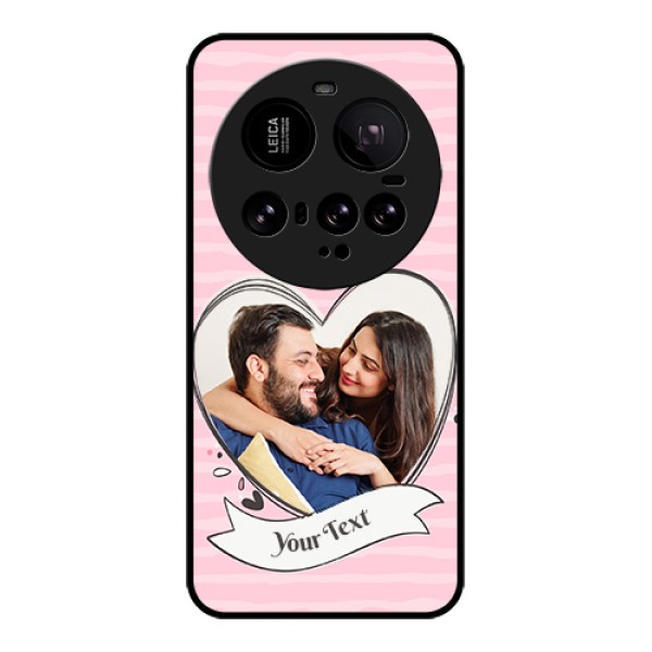 Xiaomi 15 Ultra 5G Custom Glass Phone Case - Vintage Heart Design