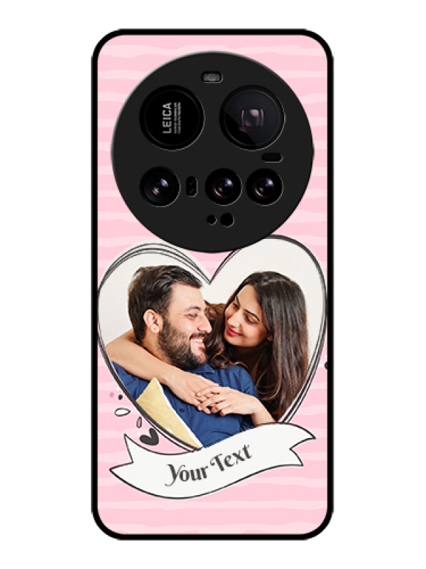 Custom Xiaomi 15 Ultra 5G Custom Glass Phone Case - Vintage Heart Design