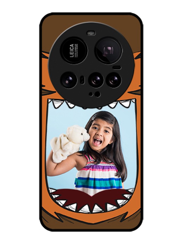 Custom Xiaomi 15 Ultra 5G Custom Glass Phone Case - Owl Monster Back Case Design