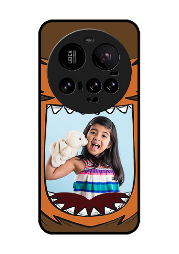 Xiaomi 15 Ultra 5G Custom Glass Phone Case - Owl Monster Back Case Design