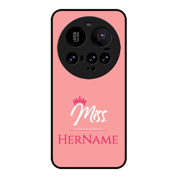 Xiaomi 15 Ultra 5G Custom Glass Phone Case - Mrs With Name Design