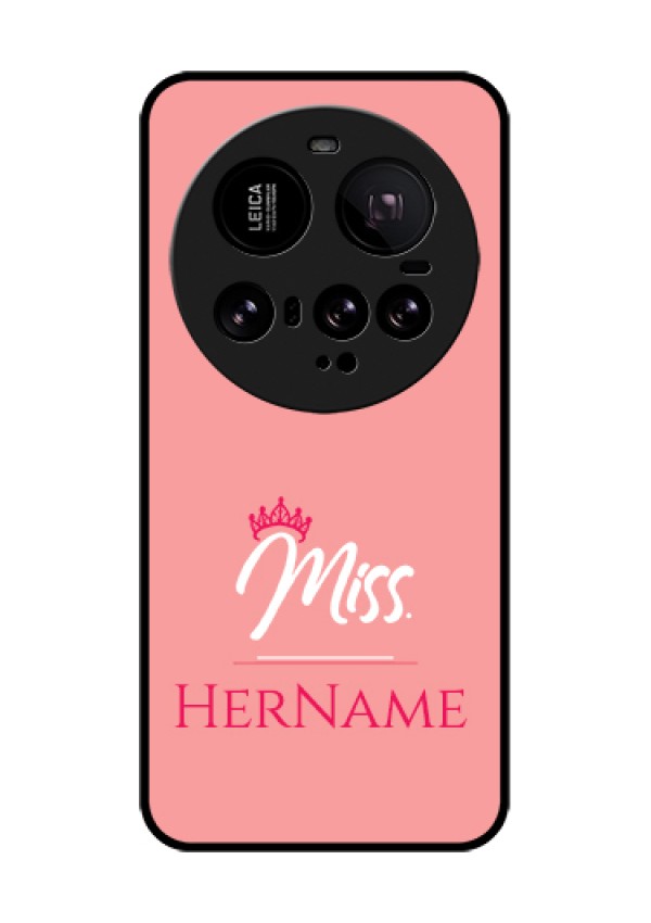 Xiaomi 15 Ultra 5G Custom Glass Phone Case - Mrs With Name Design