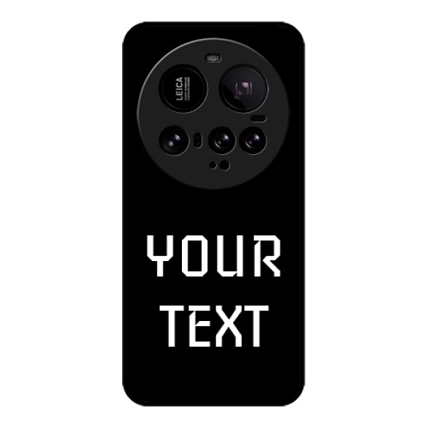 Xiaomi 15 Ultra 5G Custom Glass Phone Case - Your Name Design Xiaomi 15 Ultra 5G Custom Glass Phone Case - Your Name Design