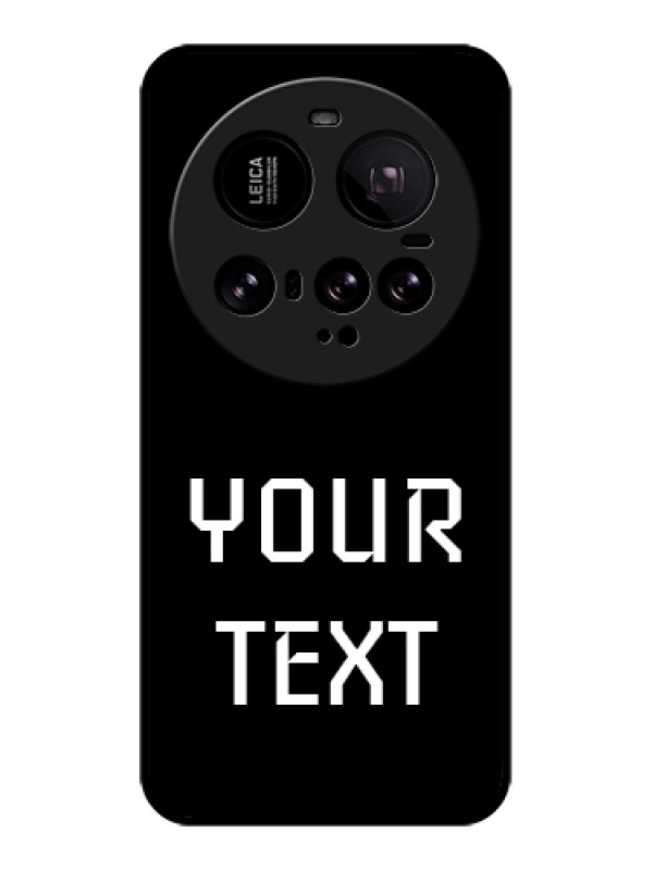 Custom Xiaomi 15 Ultra 5G Custom Glass Phone Case - Your Name Design