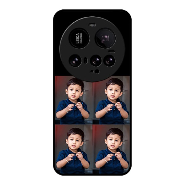 Xiaomi 15 Ultra 5G Custom Glass Phone Case - 4 Image Holder Design