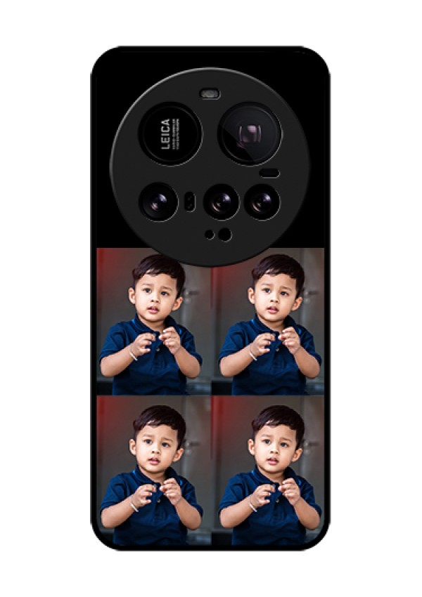 Xiaomi 15 Ultra 5G Custom Glass Phone Case - 4 Image Holder Design