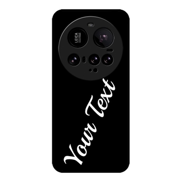Xiaomi 15 Ultra 5G Custom Glass Phone Case - With Your Name Design Xiaomi 15 Ultra 5G Custom Glass Phone Case - With Your Name Design
