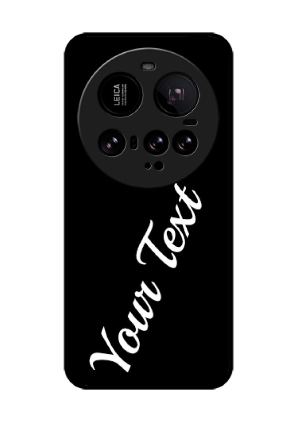 Xiaomi 15 Ultra 5G Custom Glass Phone Case - With Your Name Design