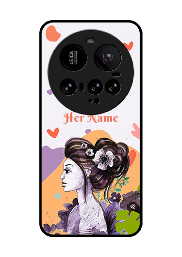 Xiaomi 15 Ultra 5G Custom Glass Phone Case - Woman And Nature Design