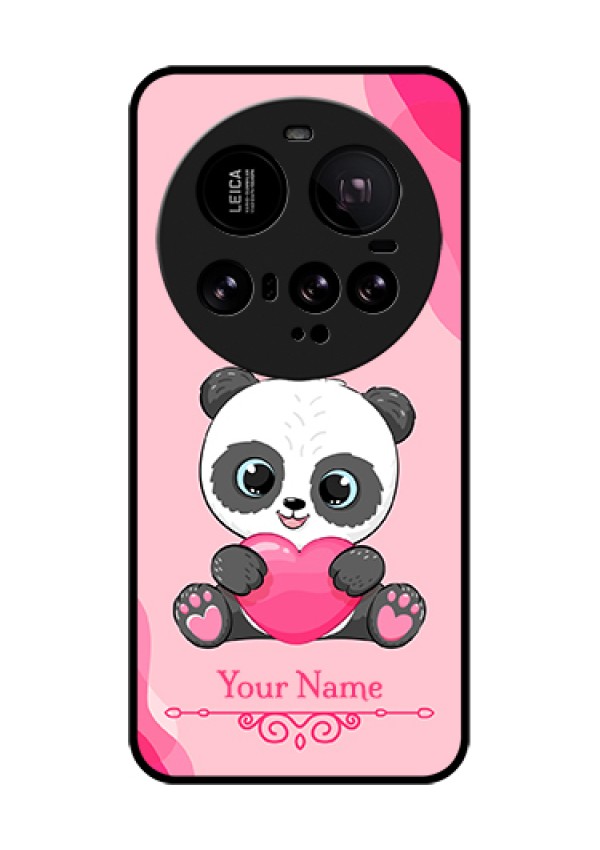 Xiaomi 15 Ultra 5G Custom Glass Phone Case - Cute Panda Design