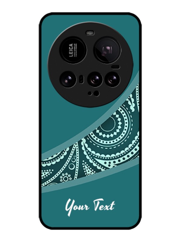 Custom Xiaomi 15 Ultra 5G Custom Glass Phone Case - Semi Visible Floral Design