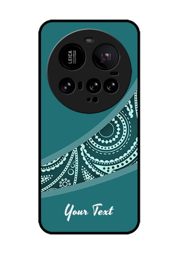 Xiaomi 15 Ultra 5G Custom Glass Phone Case - Semi Visible Floral Design