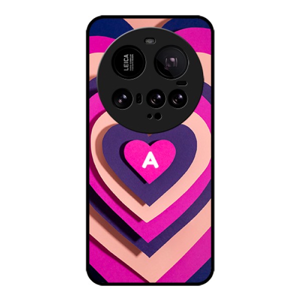 Xiaomi 15 Ultra 5G Custom Glass Phone Case - Cute Heart Pattern Design Xiaomi 15 Ultra 5G Custom Glass Phone Case - Cute Heart Pattern Design