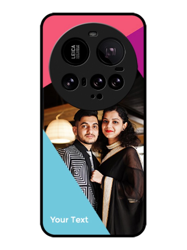 Custom Xiaomi 15 Ultra 5G Custom Glass Phone Case - Stacked Triple Colour Design