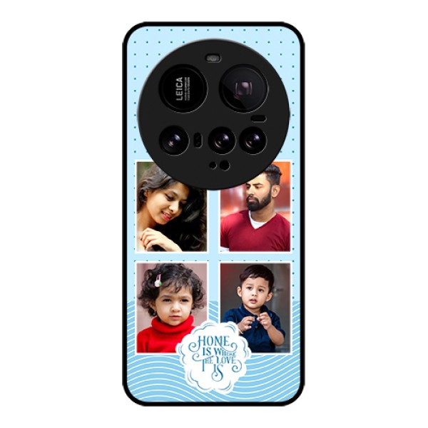 Xiaomi 15 Ultra 5G Custom Glass Phone Case - Cute Love Quote With 4 Pic Upload Design Xiaomi 15 Ultra 5G Custom Glass Phone Case - Cute Love Quote With 4 Pic Upload Design